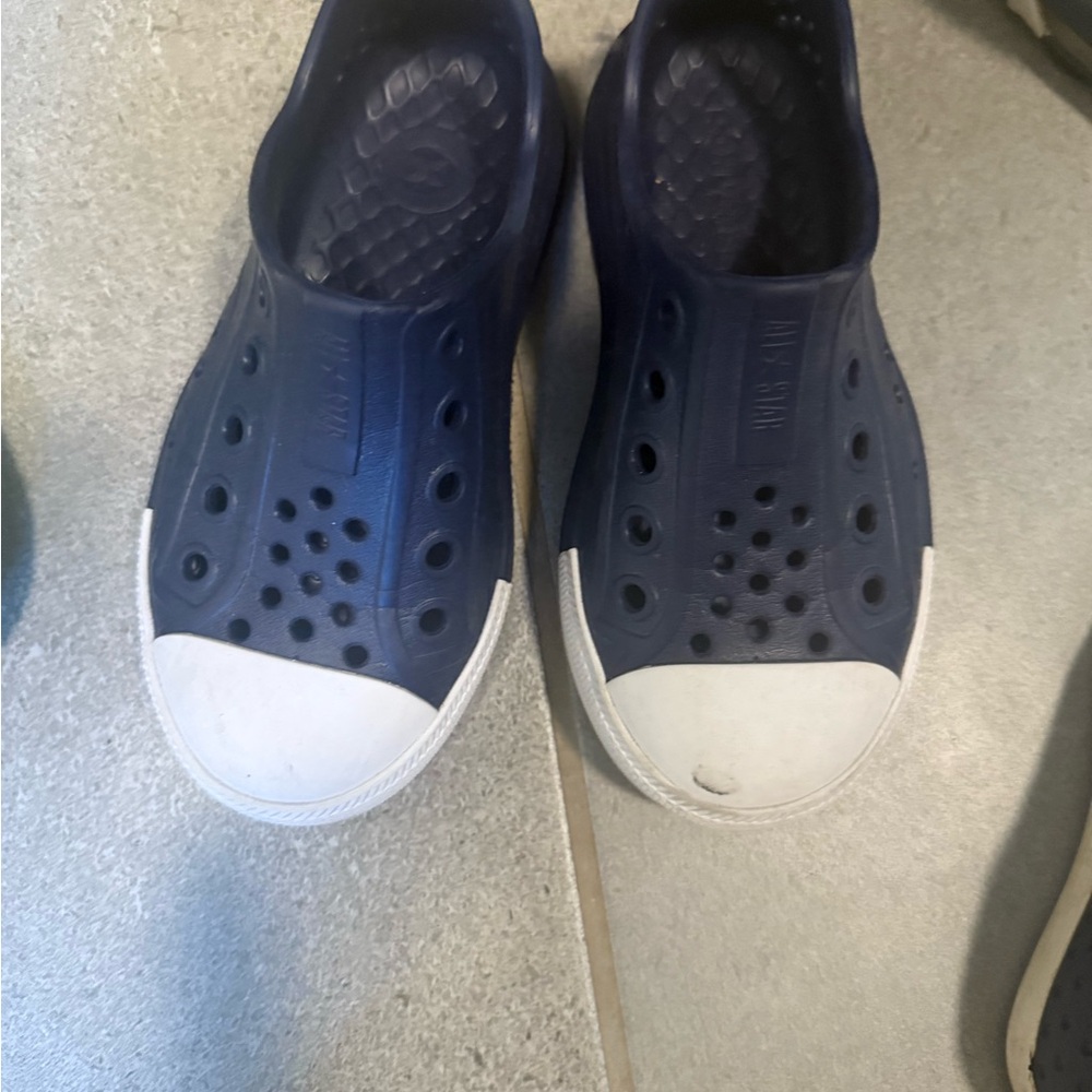 Converse Kids Shoes - Navy and White